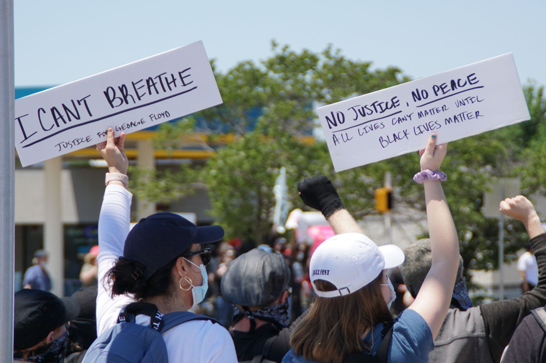 Protesters